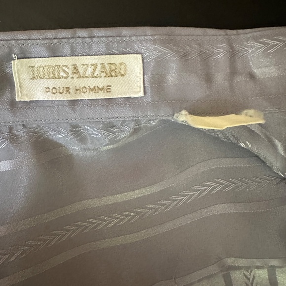 Loris Azzaro Silk Shirt VINTAGE 1960s 21" armpit to armpit seams - Picture 4 of 4